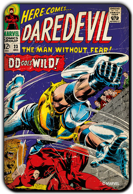 

Marvel Daredevil goes wild pack of 1 (Officially Licensed) Fridge Magnet Pack of 1(Multicolor)