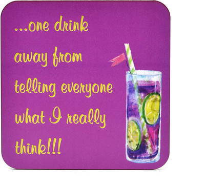

My Own Really Think Fridge Magnet Pack of 1(Multicolor)