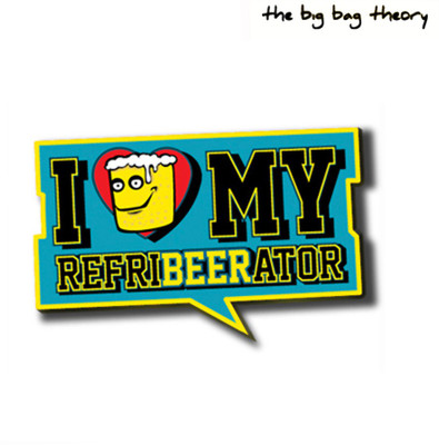 

The Big Bag Theory Refrigerator Fridge Magnet Pack of 1(Multicolor)