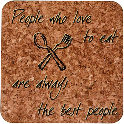 

My Own Love Eating Fridge Magnet Pack of 1(Brown)