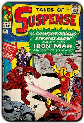 

Marvel Iron Man's challenge pack of 1 (Officially Licensed) Fridge Magnet Pack of 1(Multicolor)