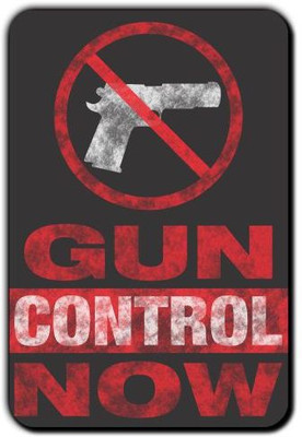 

Posterboy Gun control Fridge Magnet Pack of 1(Multicolor)