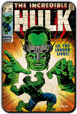 

Marvel Hulk battles pack of 1 (Officially Licensed) Fridge Magnet Pack of 1(Multicolor)