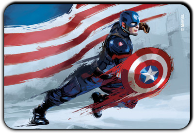 

Marvel Captain America action-Civil War pack of 1 (Officially Licensed) Fridge Magnet Pack of 1(Multicolor)