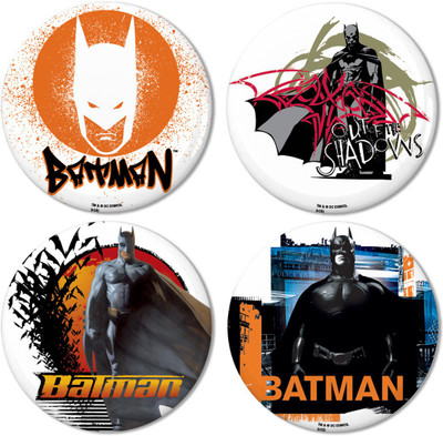 

Warner Bros. Batman -Shadows Fridge Magnet Pack of 4(Multicolor)