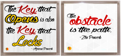 

Thoughtroad Key locks obstacle Fridge Magnet Pack of 2