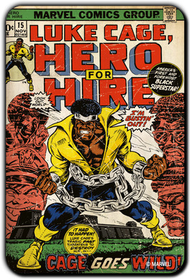 

Marvel Luke cage goes wild pack of 1 (Officially Licensed) Fridge Magnet Pack of 1(Multicolor)