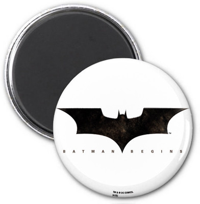 

Warner Bros. Batman Begins logo Fridge Magnet Pack of 1(Multicolor)