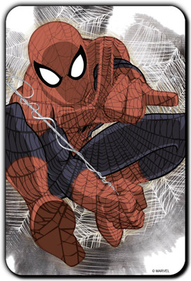 

Marvel Spider-man thread (Officially Licensed) Fridge Magnet Pack of 1(Multicolor)