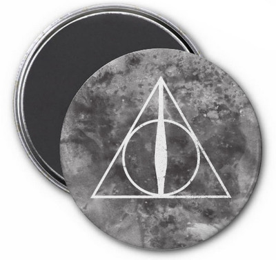 

Warner Bros. Harry Potter - Deathly Hallows Fridge Magnet Pack of 1(Multicolor)