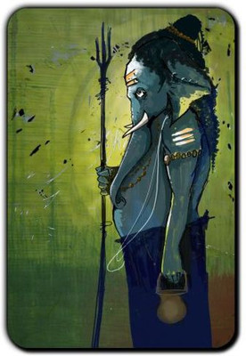 

Posterboy Ganesha Trishul Fridge Magnet Pack of 1(Multicolor)