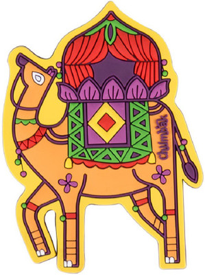 

Chumbak Royal Camel Fridge Magnet Pack of 1(Multicolor)