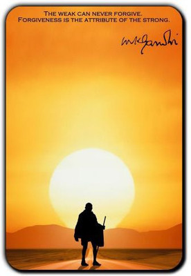 

Posterboy Mahatma Gandhi Fridge Magnet Pack of 1(Multicolor)