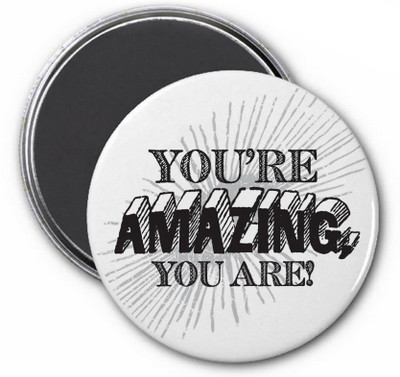 

Warner Bros. Harry Potter -You are amazing Fridge Magnet Pack of 1(Multicolor)
