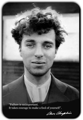 

Posterboy Charlie Chaplin-Courage Fridge Magnet Pack of 1(Multicolor)