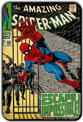 

Marvel Spider-man -escape impossible pack of 1 (Officially Licensed) Fridge Magnet Pack of 1(Multicolor)