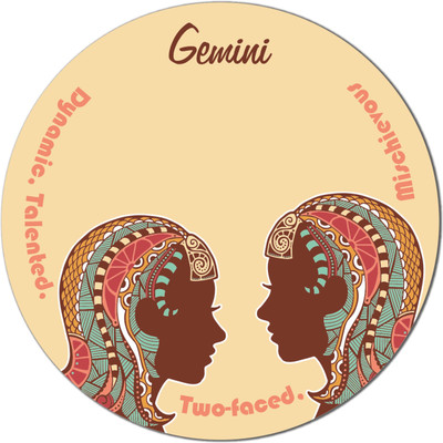 

My Own Gemini Fridge Magnet Pack of 1(Multicolor)