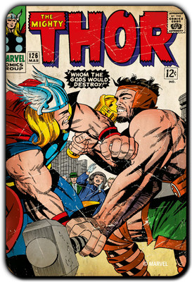 

Marvel Thor -god would destroy pack of 1 (Officially Licensed) Fridge Magnet Pack of 1(Multicolor)