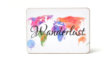

My Own Wanderlust Fridge Magnet Pack of 1(Multicolor)