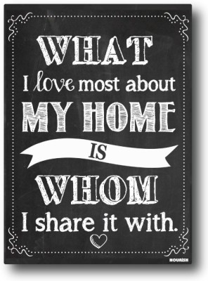 NOURiSH What I Love About My Home Fridge Magnet Pack of 1