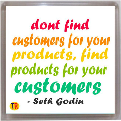 

Thoughtroad Customers Fridge Magnet Pack of 1(Multicolor)