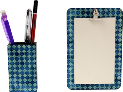 My Own Moroccan Magnetic Note Pads Pack of 2 Blue