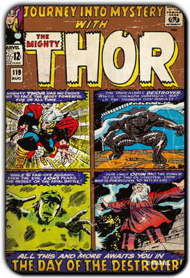 

Marvel Journey into mystery-Thor pack of 1 (Officially Licensed) Fridge Magnet Pack of 1(Multicolor)