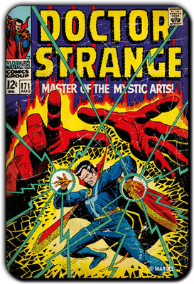 

Marvel Dr.Strange the master pack of 1 (Officially Licensed) Fridge Magnet Pack of 1(Multicolor)