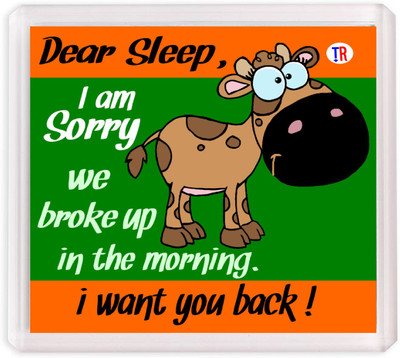 

Thoughtroad Dear Sleep Fridge Magnet Pack of 1