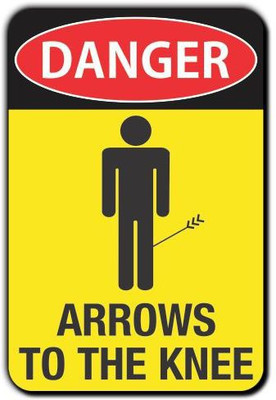 

Posterboy Danger Fridge Magnet Pack of 1(Multicolor)