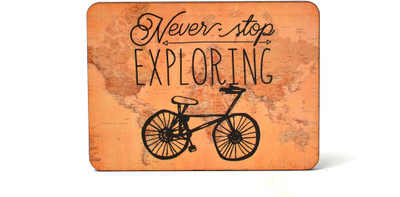 

My Own Stop Exploring Fridge Magnet Pack of 1(Multicolor)