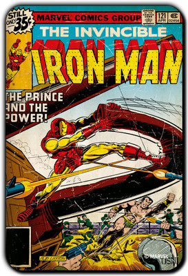 

Marvel Iron man invincible pack of 1 (Officially Licensed) Fridge Magnet Pack of 1(Multicolor)