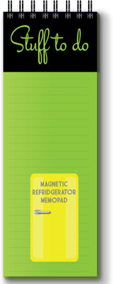 Nourish Magnetic Memo Pad Regular Memo Pad Ruled 50 Pages(Green)
