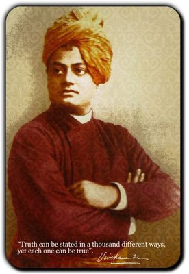 

Posterboy Swami Vivekanand-Truth Fridge Magnet Pack of 1(Multicolor)