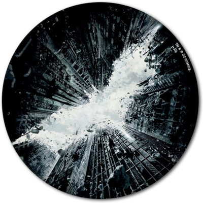 

Warner Bros. Batman - Dark Knight Rises Logo Fridge Magnet Pack of 1(Multicolor)