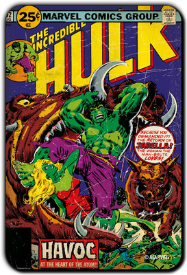 

Marvel Hulk Action pack of 1 (Officially Licensed) Fridge Magnet Pack of 1(Multicolor)