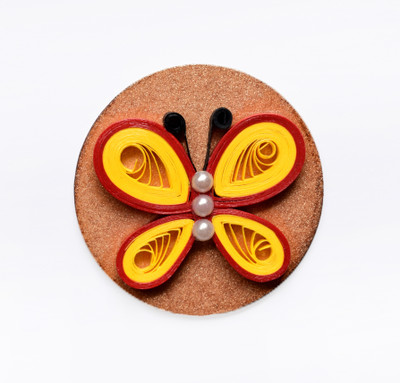 

Calamus Unique Fridge Magnet Pack of 1(Red, Yellow)