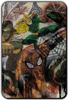 

Marvel Spider-man team (Officially Licensed) Fridge Magnet Pack of 1(Multicolor)