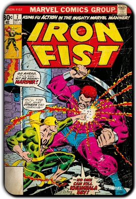 

Marvel Iron Fist- action pack of 1 (Officially Licensed) Fridge Magnet Pack of 1(Multicolor)