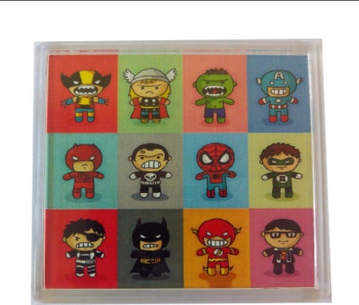 

Thoughtroad Super Heros Fridge Magnet Pack of 1(Multicolor)