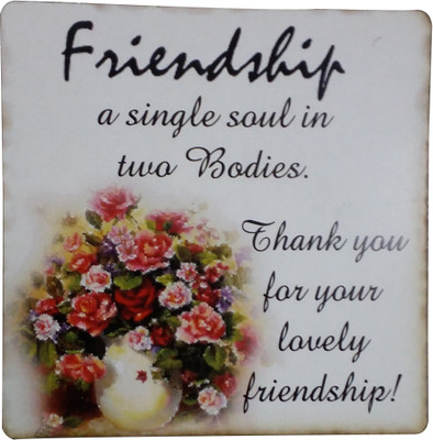 

Fabionic FRIENSHIP Fridge Magnet Pack of 1