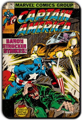 

Marvel Captain America -baron strucker pack of 1 (Officially Licensed) Fridge Magnet Pack of 1(Multicolor)
