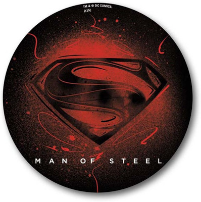 

Warner Bros. Superman Red Logo Fridge Magnet Pack of 1(Multicolor)