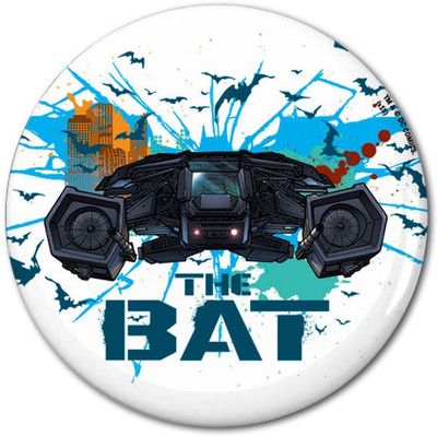 

Warner Bros. Batman - The Bat Fridge Magnet Pack of 1(Multicolor)