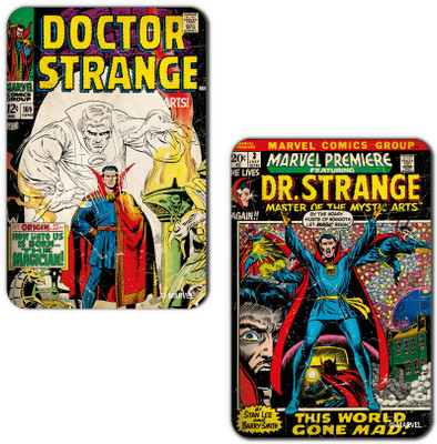 

Marvel Dr.Strange -world (Officially Licensed) Fridge Magnet Pack of 2(Multicolor)