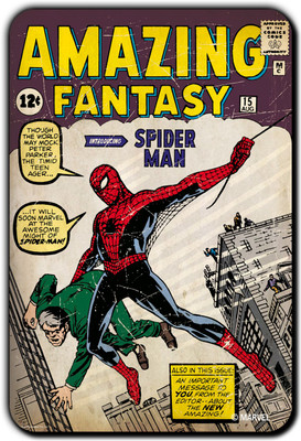 

Marvel Spider-man fantasy pack of 1 (Officially Licensed) Fridge Magnet Pack of 1(Multicolor)