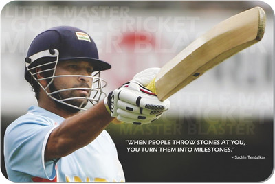 

Posterboy Sachin -master blaster Fridge Magnet Pack of 1(Multicolor)