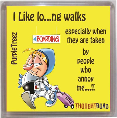 

Thoughtroad Long Walk Door Magnet Pack of 1(Multicolor)