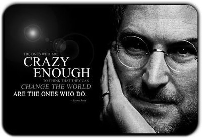 

Posterboy Steve jobs - Crazy Enough Fridge Magnet Pack of 1(Multicolor)