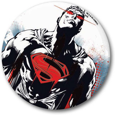 

Warner Bros. Man Of Steel - Superman Fridge Magnet Pack of 1(Multicolor)